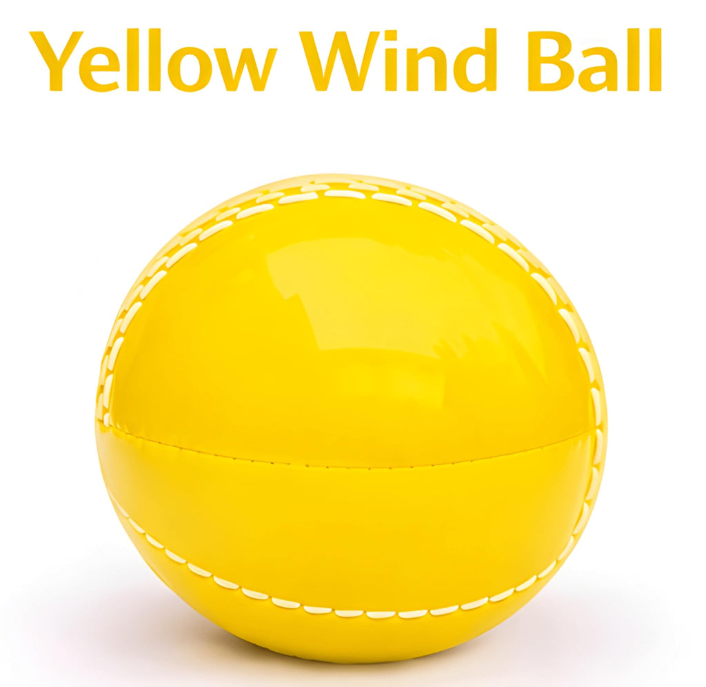 SNAPLIX Synthetic Rubber T-20 Plus Practice Cricket Ball/Wind Balls (125-130 GMS) for - Indoor & Outdoor Street & Beach Cricket (Orange)