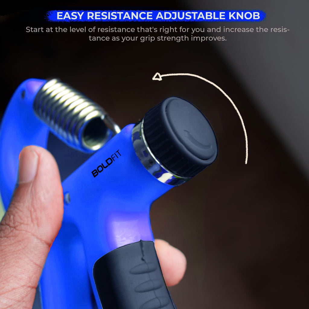 Hand Gripper for Men & Women Hand Grip Strengthener for Forearm, Wrist & Finger Workout Fitness Equipment for Home & Gym Training