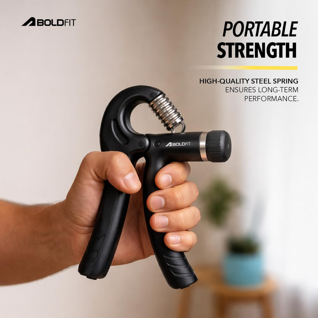 Hand Gripper for Men & Women Hand Grip Strengthener for Forearm, Wrist & Finger Workout Fitness Equipment for Home & Gym Training