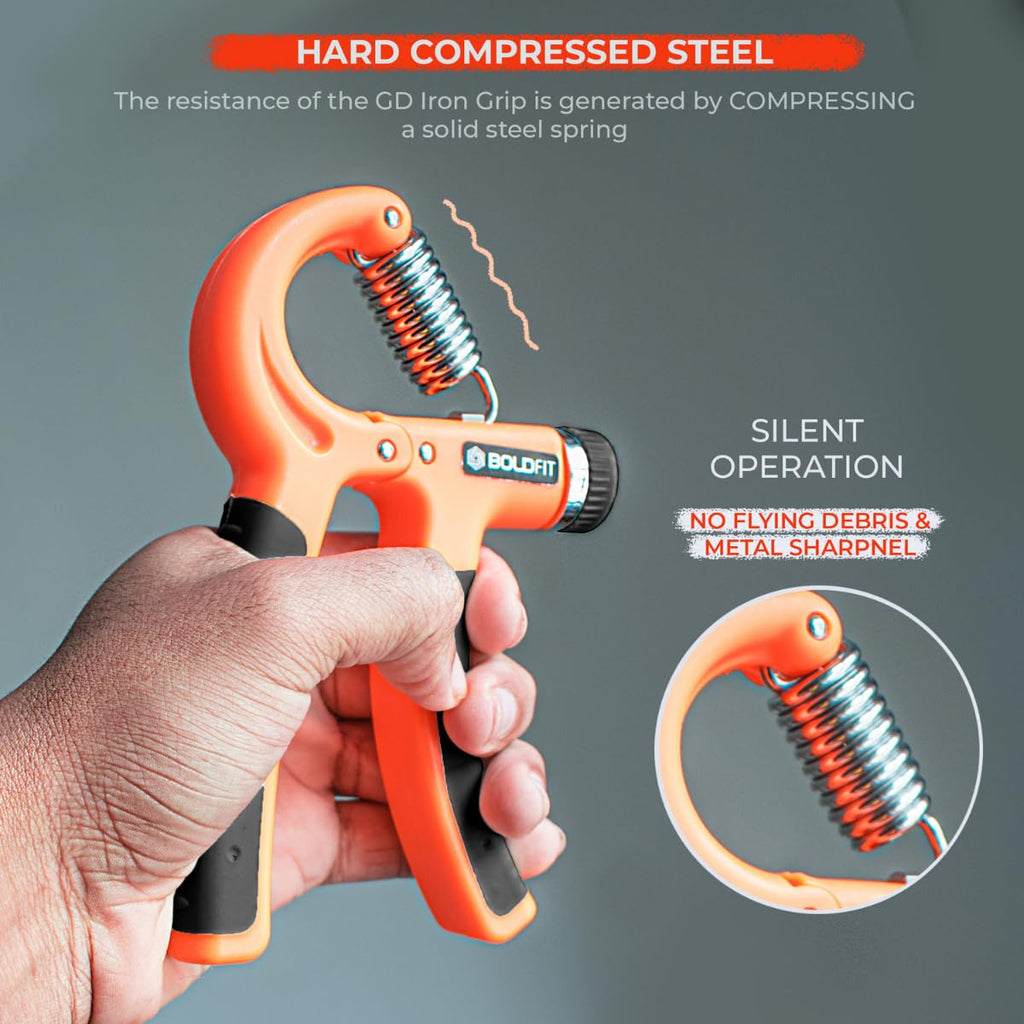 Hand Gripper for Men & Women Hand Grip Strengthener for Forearm, Wrist & Finger Workout Fitness Equipment for Home & Gym Training