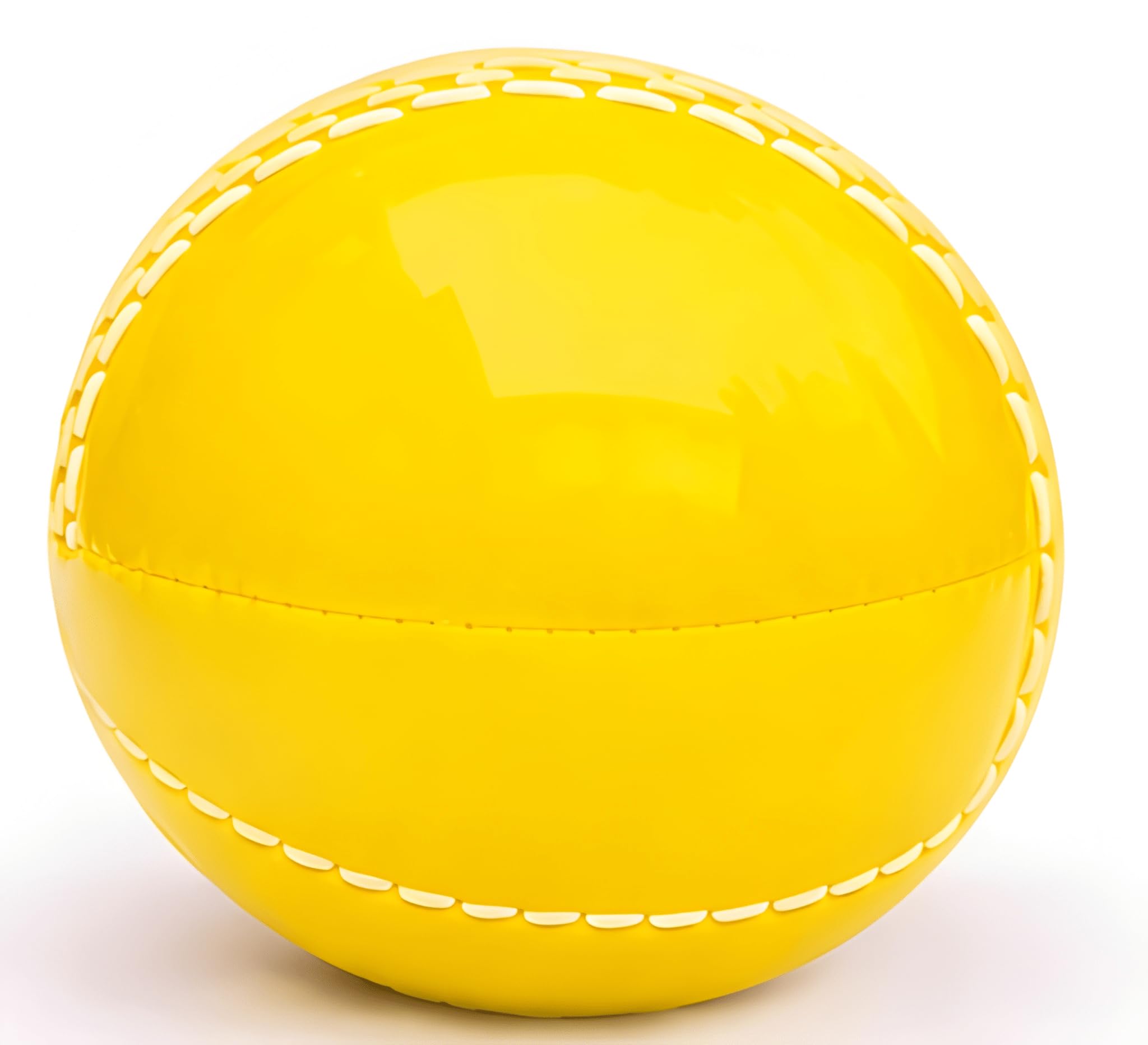 SNAPLIX Synthetic Rubber T-20 Plus Practice Cricket Ball/Wind Balls (125-130 GMS) for - Indoor & Outdoor Street & Beach Cricket (Orange)
