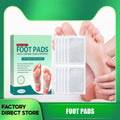 Foot Pads, 100% Natural & Organic, Absorbs Toxins & Impurities, Enhances Sleep Quality