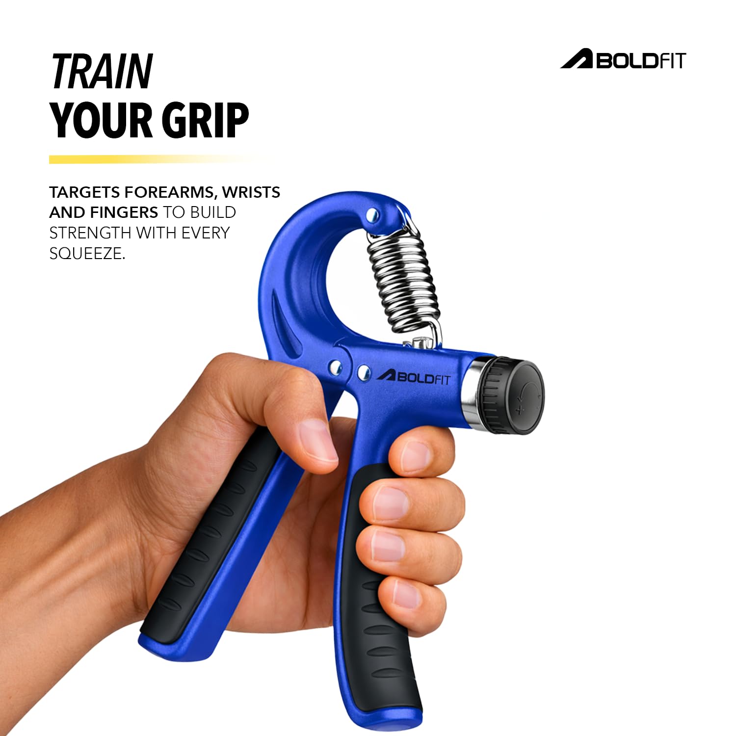 Hand Gripper for Men & Women Hand Grip Strengthener for Forearm, Wrist & Finger Workout Fitness Equipment for Home & Gym Training