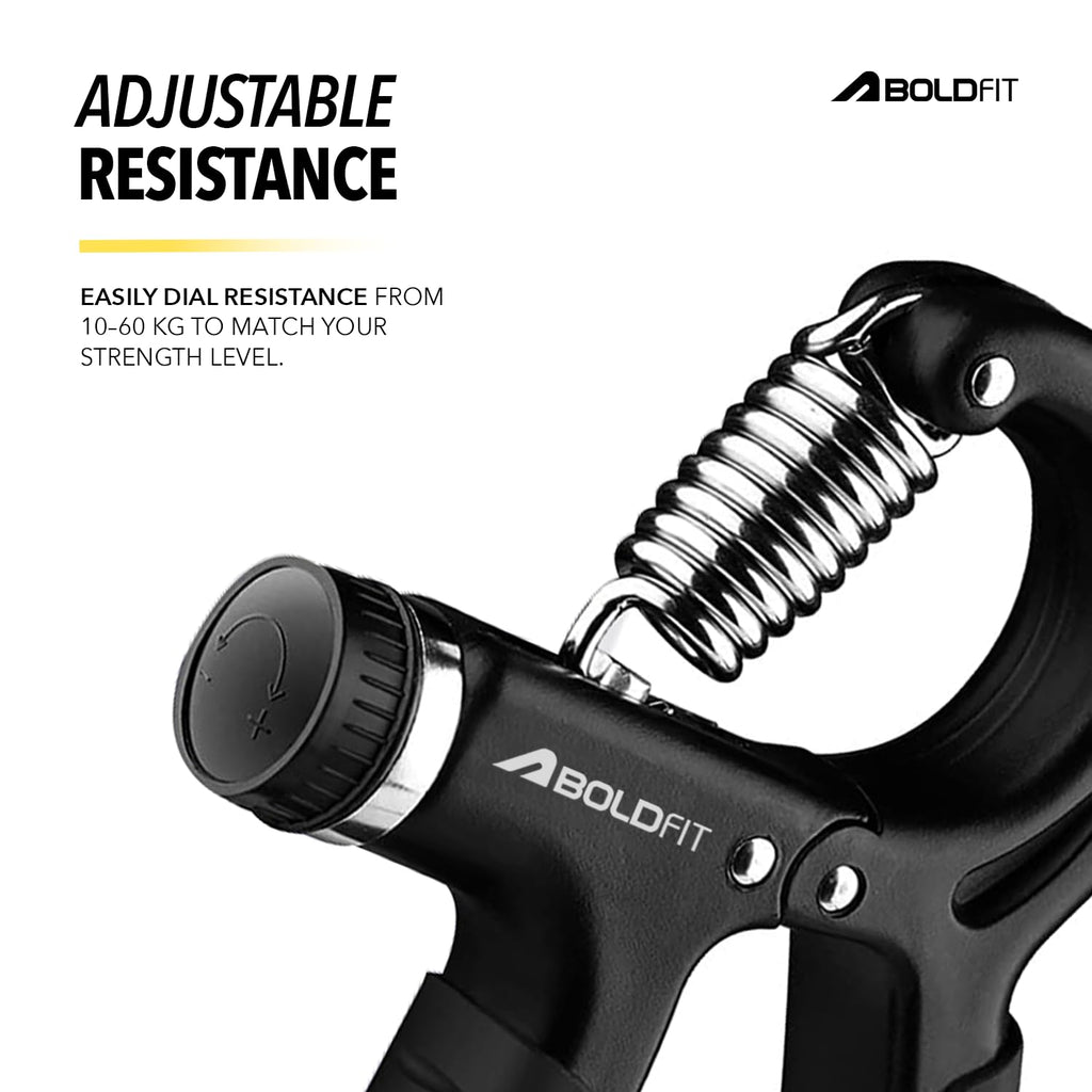 Hand Gripper for Men & Women Hand Grip Strengthener for Forearm, Wrist & Finger Workout Fitness Equipment for Home & Gym Training
