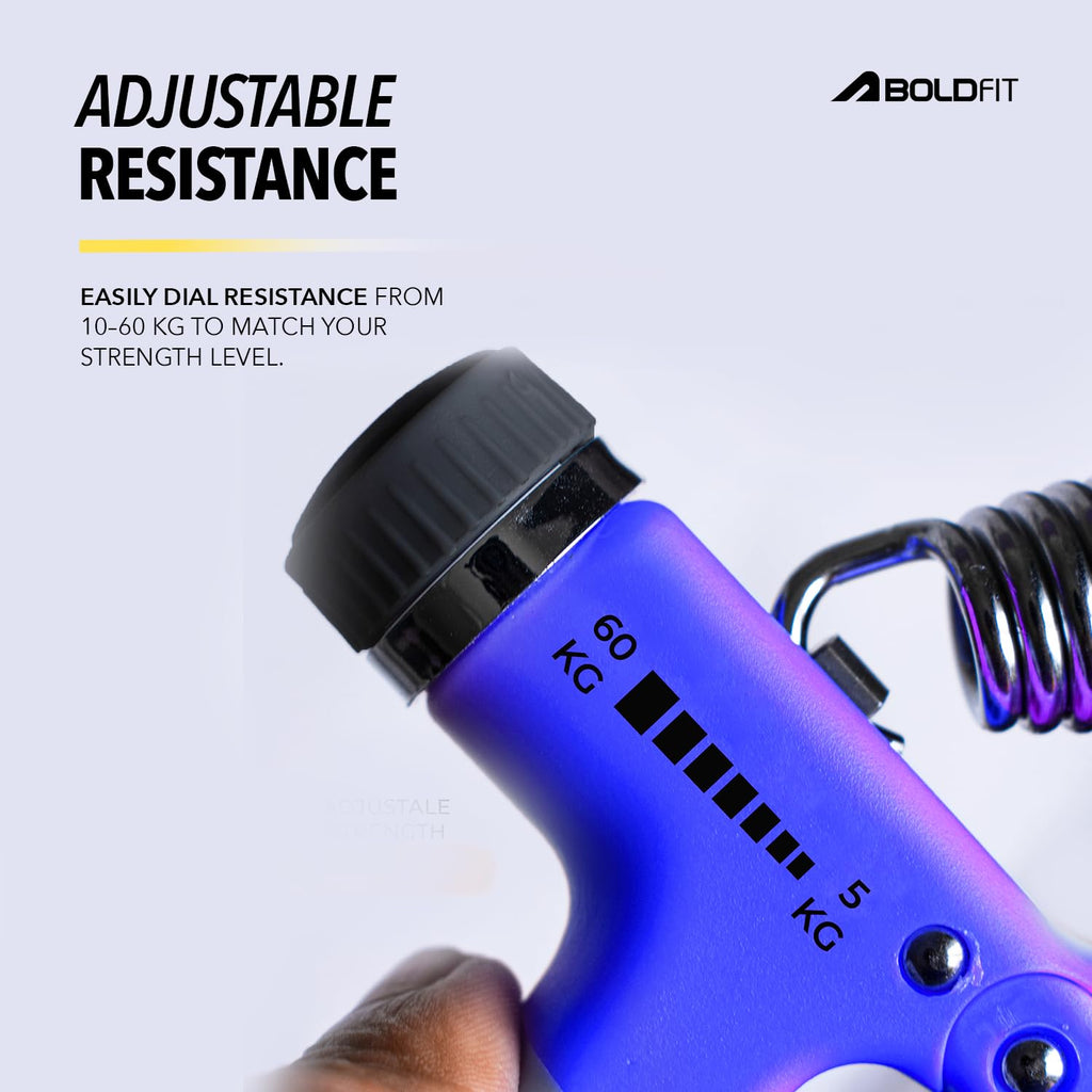 Hand Gripper for Men & Women Hand Grip Strengthener for Forearm, Wrist & Finger Workout Fitness Equipment for Home & Gym Training