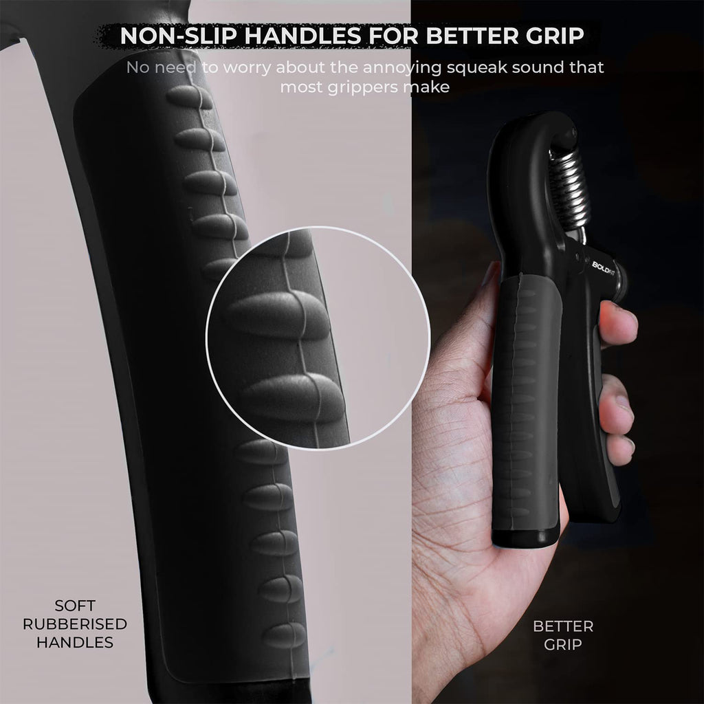 Hand Gripper for Men & Women Hand Grip Strengthener for Forearm, Wrist & Finger Workout Fitness Equipment for Home & Gym Training