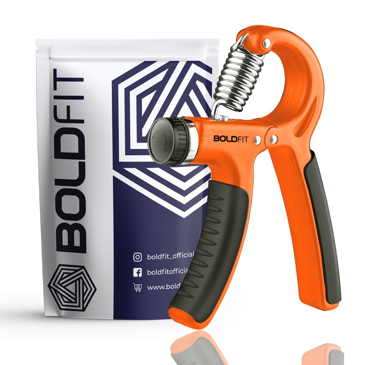 Hand Gripper for Men & Women Hand Grip Strengthener for Forearm, Wrist & Finger Workout Fitness Equipment for Home & Gym Training