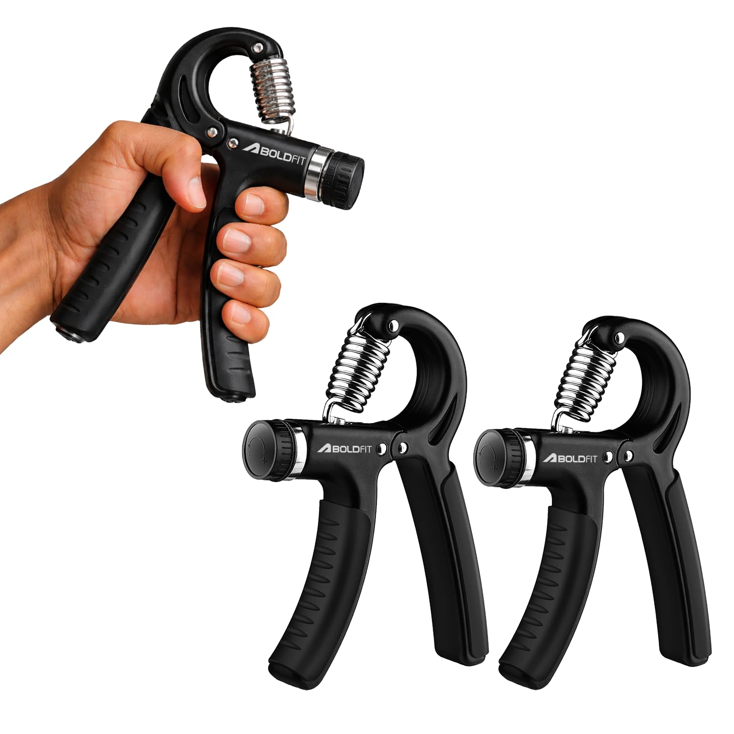 Hand Gripper for Men & Women Hand Grip Strengthener for Forearm, Wrist & Finger Workout Fitness Equipment for Home & Gym Training