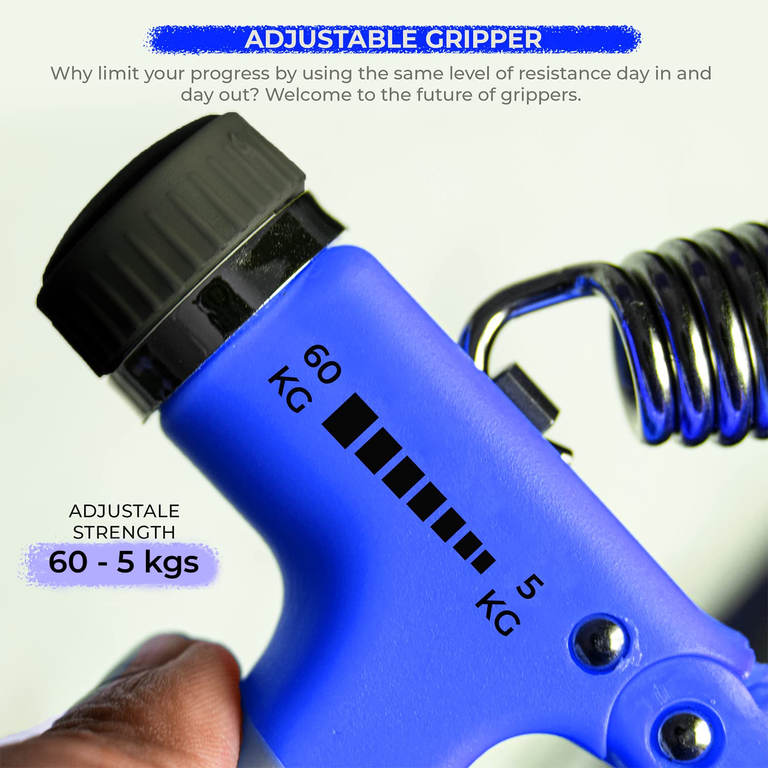 Hand Gripper for Men & Women Hand Grip Strengthener for Forearm, Wrist & Finger Workout Fitness Equipment for Home & Gym Training