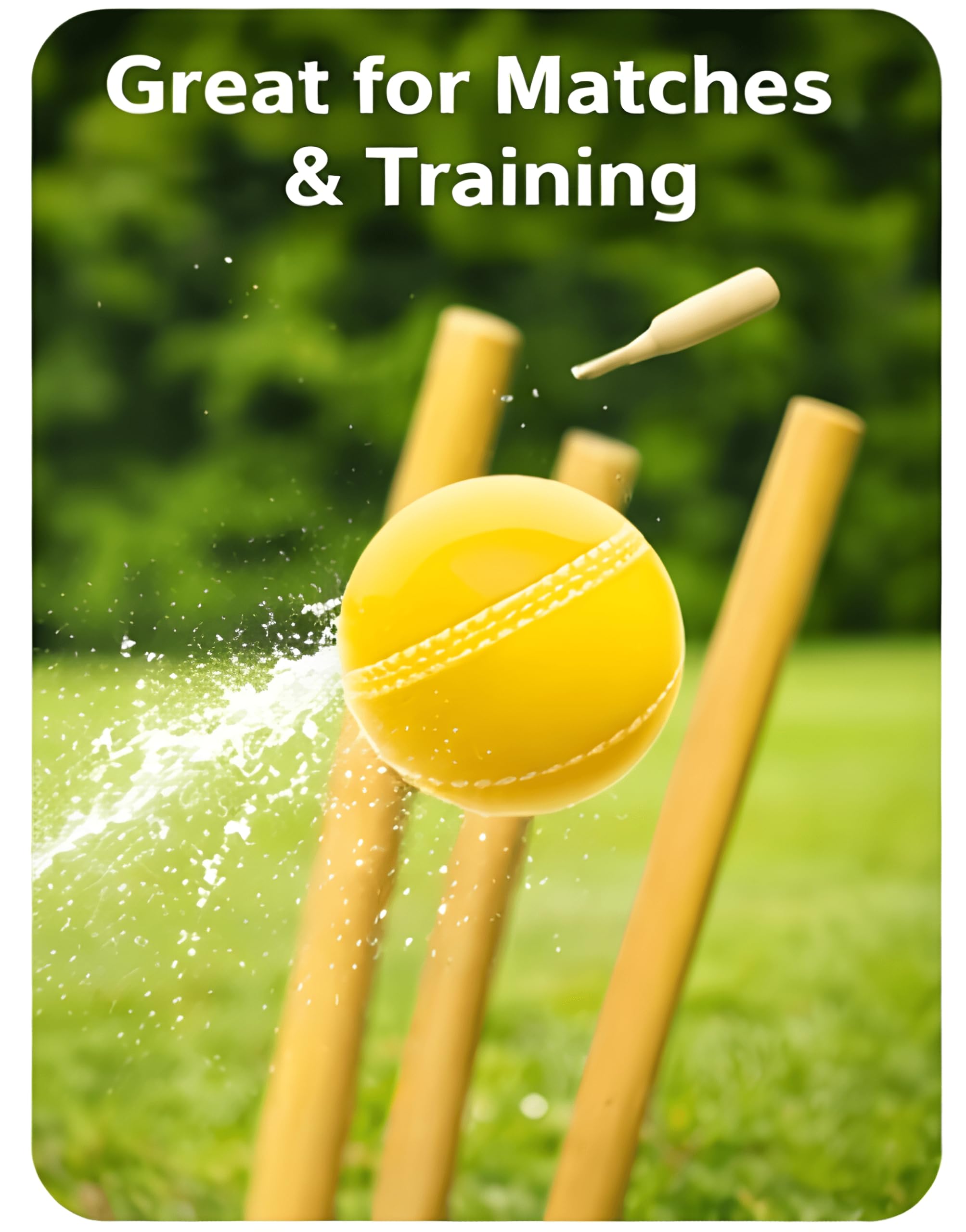 SNAPLIX Synthetic Rubber T-20 Plus Practice Cricket Ball/Wind Balls (125-130 GMS) for - Indoor & Outdoor Street & Beach Cricket (Orange)