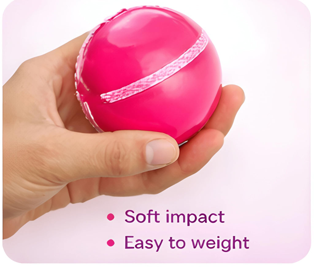 SNAPLIX Synthetic Rubber T-20 Plus Practice Cricket Ball/Wind Balls (125-130 GMS) for - Indoor & Outdoor Street & Beach Cricket (Orange)