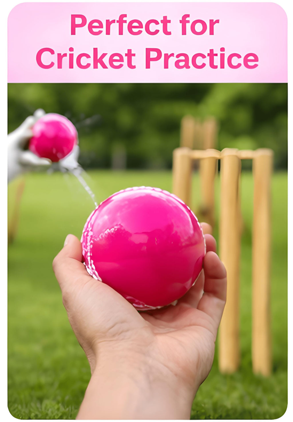 SNAPLIX Synthetic Rubber T-20 Plus Practice Cricket Ball/Wind Balls (125-130 GMS) for - Indoor & Outdoor Street & Beach Cricket (Orange)