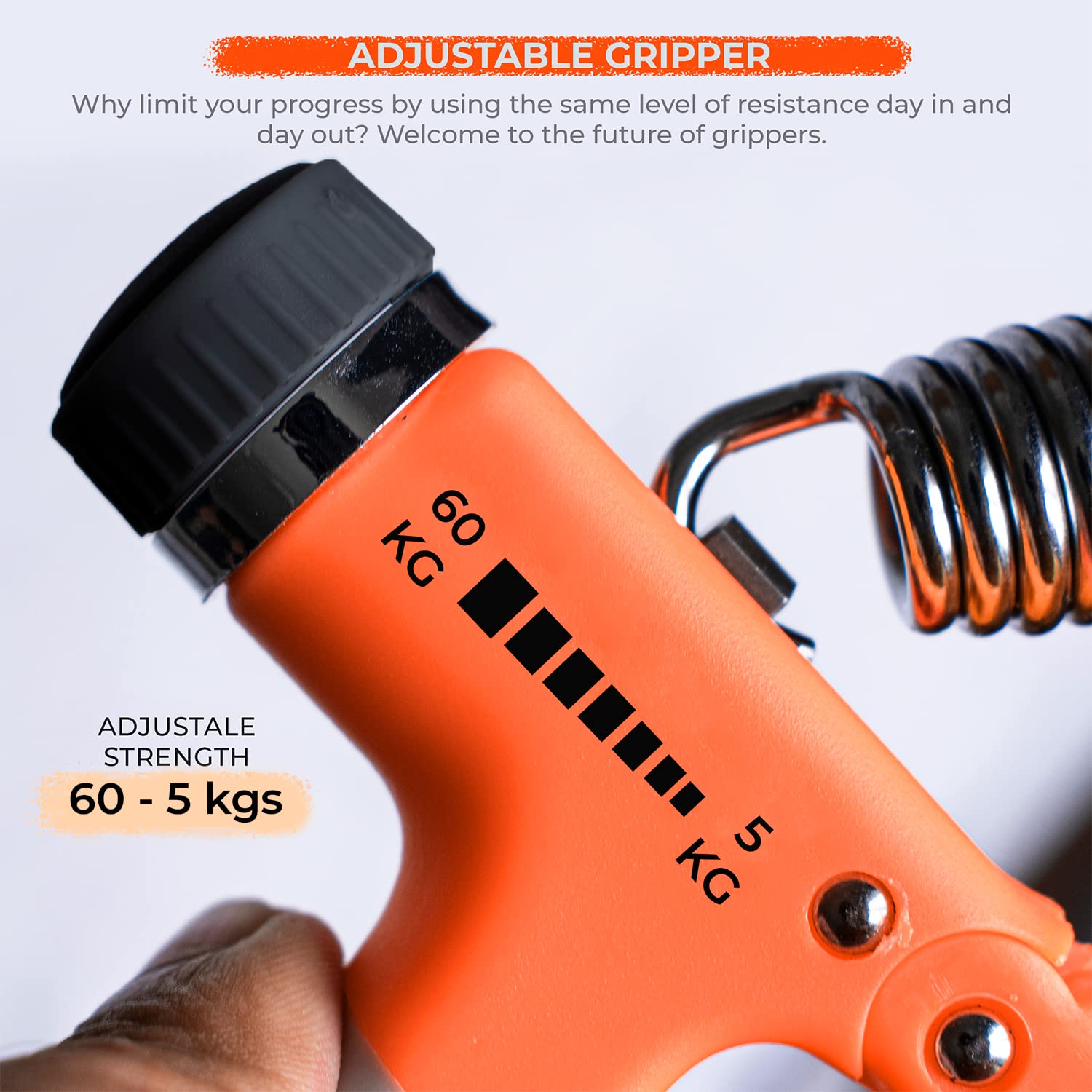 Hand Gripper for Men & Women Hand Grip Strengthener for Forearm, Wrist & Finger Workout Fitness Equipment for Home & Gym Training